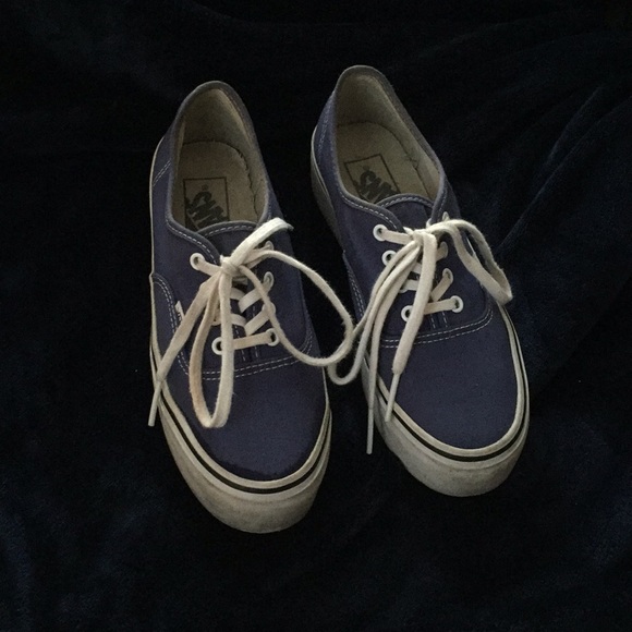 vans platform blue
